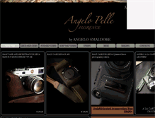 Tablet Screenshot of angelo-pelle.com